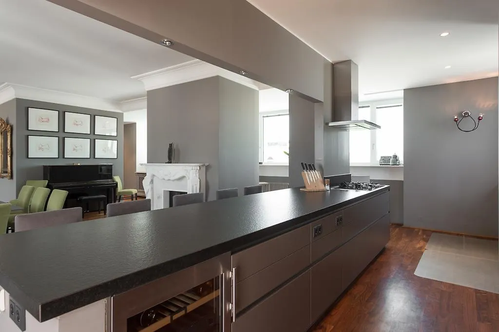450M² Luxus-Wohnung Mit Dachterrasse Viyana Daire